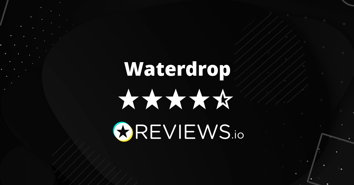 waterdrop Review, Testing waterdrop Products
